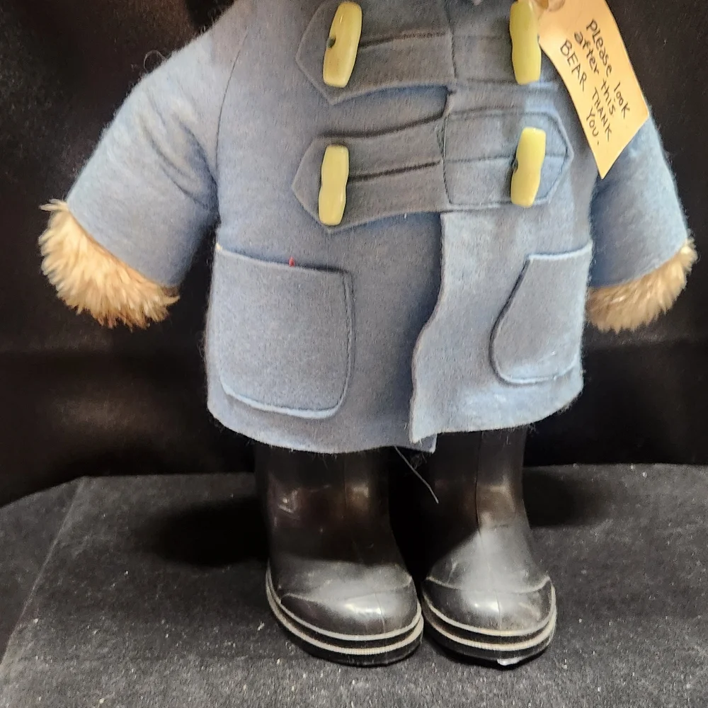 VINTAGE 1975 Eden Toys Paddington Bear Plush with Tags